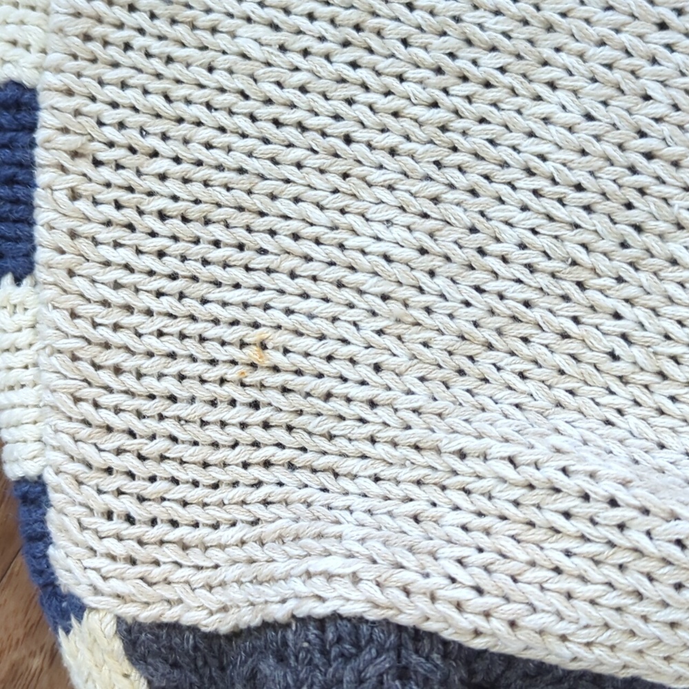 Patchwork Textured Knit Sweater - Picture 8 of 10